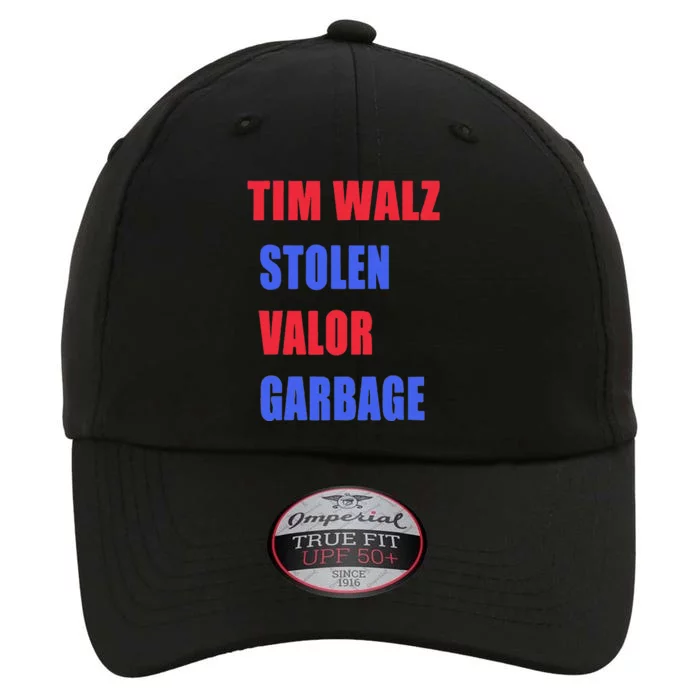 Stolen Valor Garbage Tim Walz The Original Performance Cap