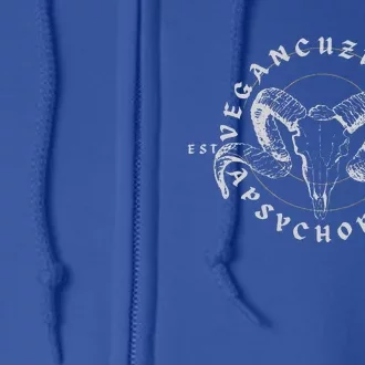 Sarcastic Vegan Gear Full Zip Hoodie