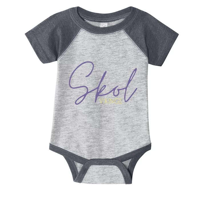 Skol Vikings Halloween Infant Baby Jersey Bodysuit