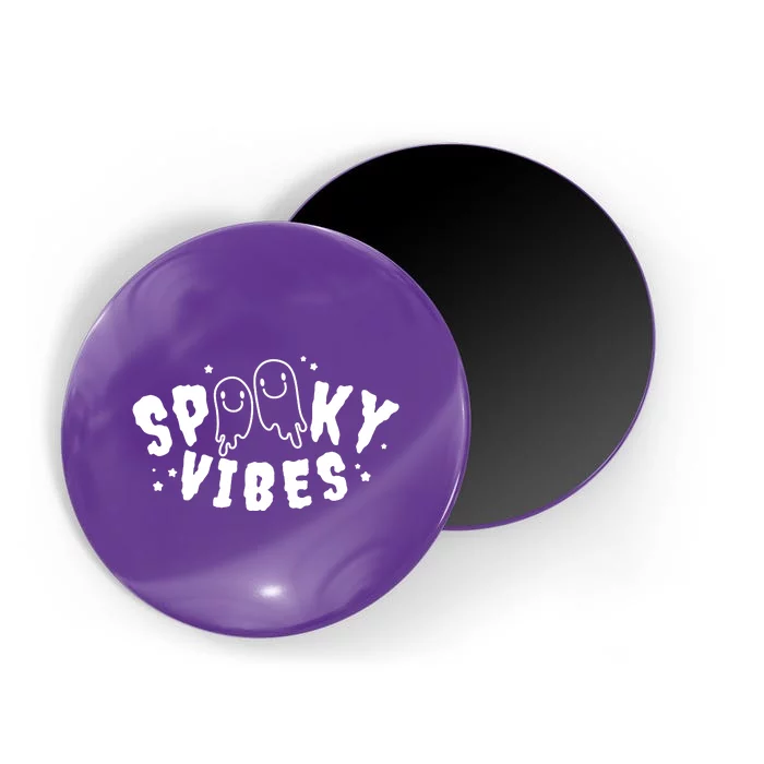 Spooky Vibes Halloween Ghost Cute Magnet