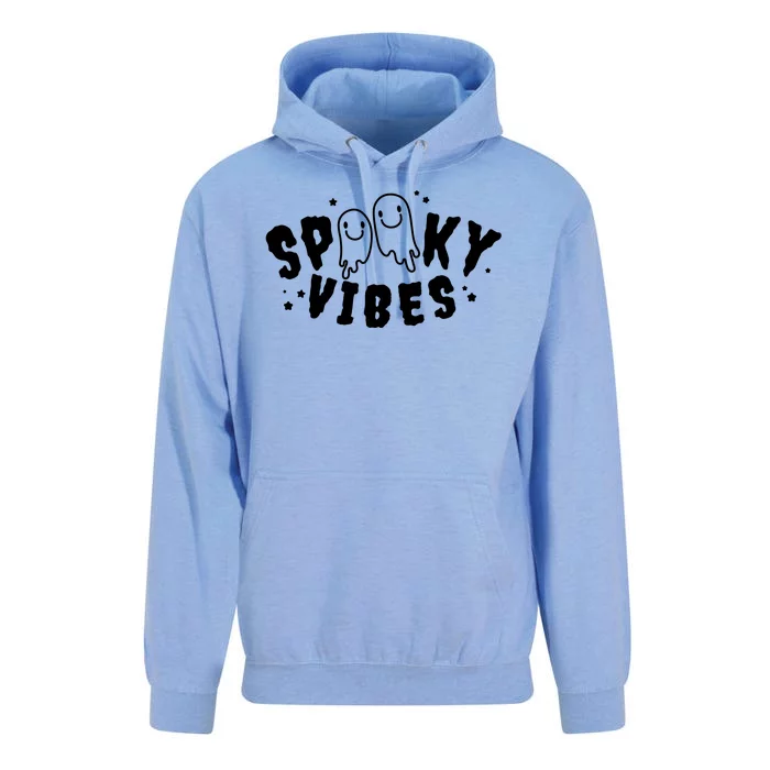 Spooky Vibes Halloween Ghost Cute Unisex Surf Hoodie