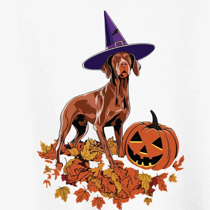 Spooky Vizsla Halloween Dog Design Design Toddler T-Shirt