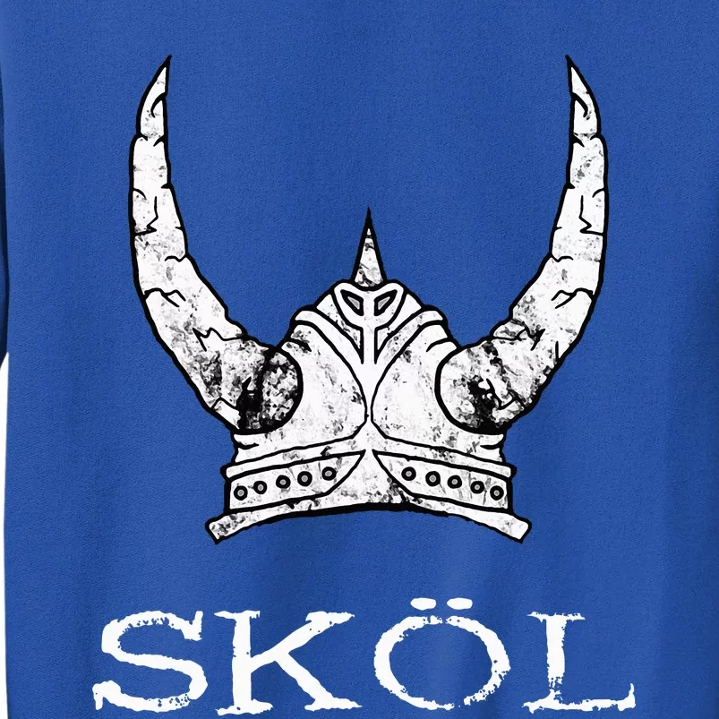 Skol Viking Helmet Nordic Scandinavian Norse Mythology Sweatshirt