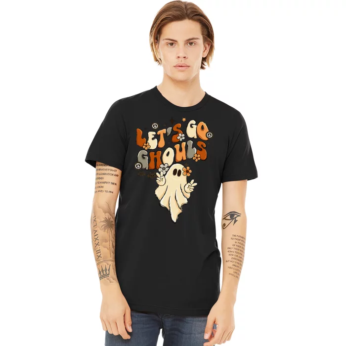 Spooky Vintage Halloween Ghost Party Costume Premium T-Shirt