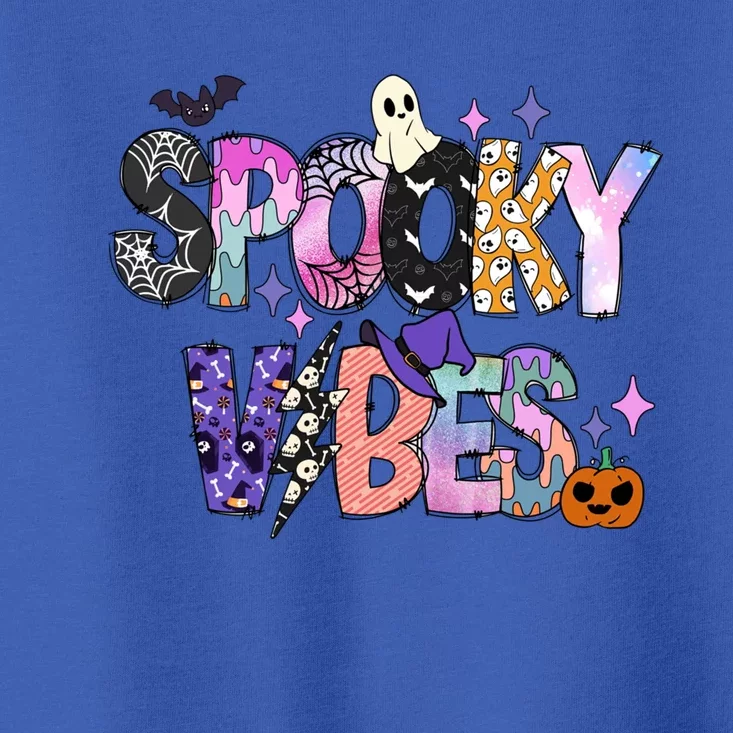 Spooky Vibes Halloween Gift Toddler T-Shirt