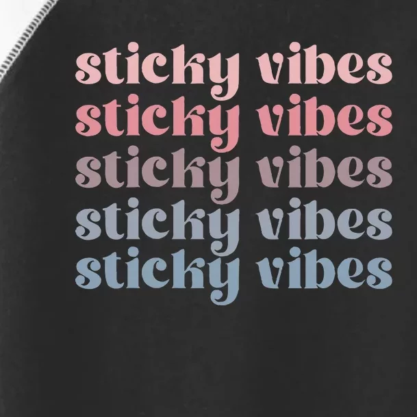 Sticky Vibes Ivf Transfer Day Couple Embryo Transfer Day Toddler Fine Jersey T-Shirt