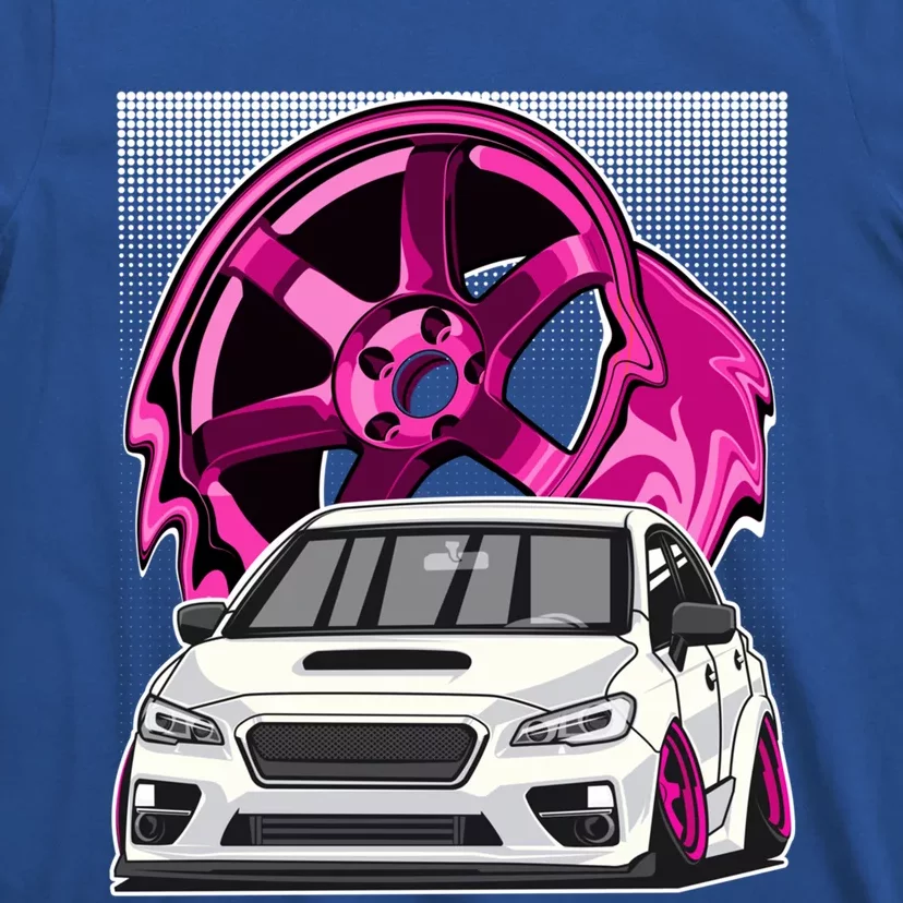 Subie Va Jdm Stance Car Wheel Boxer Motor Racing Graphic Cute Gift T-Shirt