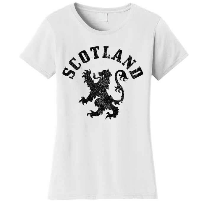 Scotland Vintage Lion Scottish Pride Gift Uk Women's T-Shirt