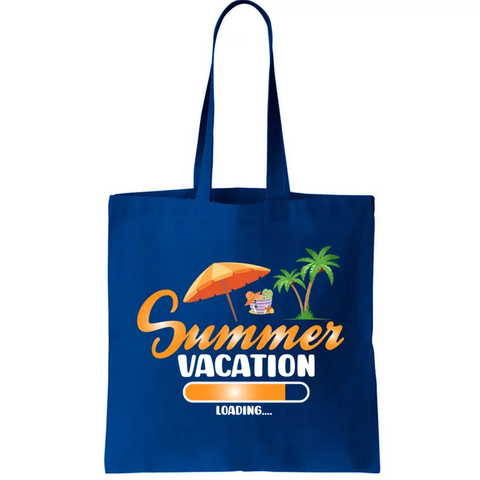 Summer Vacation Loading Funny Summer Vacay Loading 2024 Gift Tote Bag