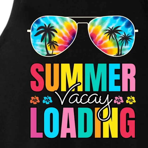 Summer Vacay Loading Last Day Of School 2024 Gift Ladies Tri-Blend Wicking Tank