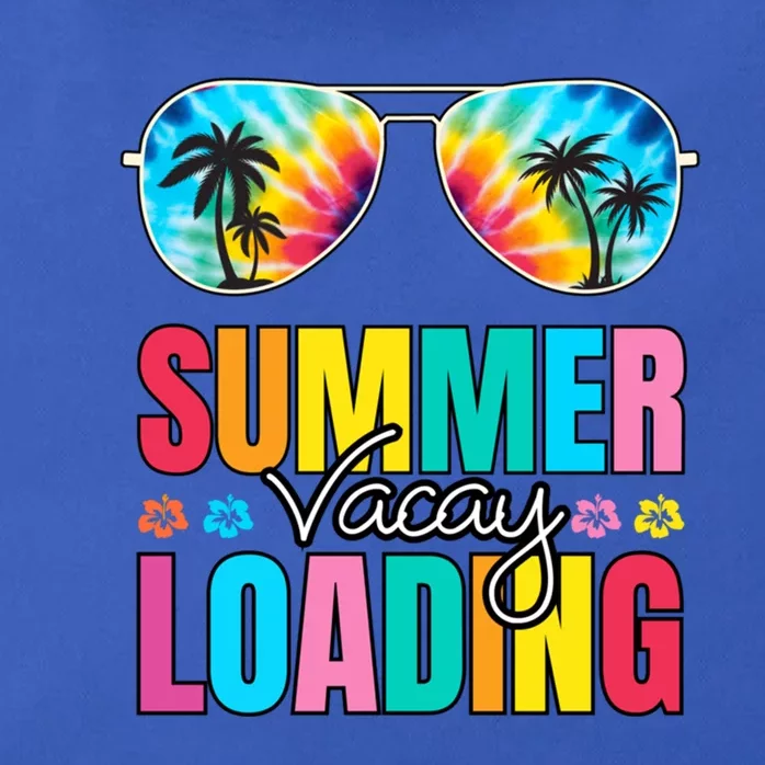 Summer Vacay Loading Last Day Of School 2024 Gift Zip Tote Bag