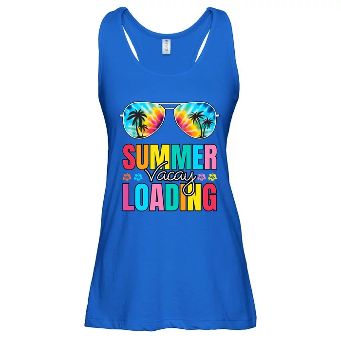 Summer Vacay Loading Last Day Of School 2024 Great Gift Ladies Essential Flowy Tank