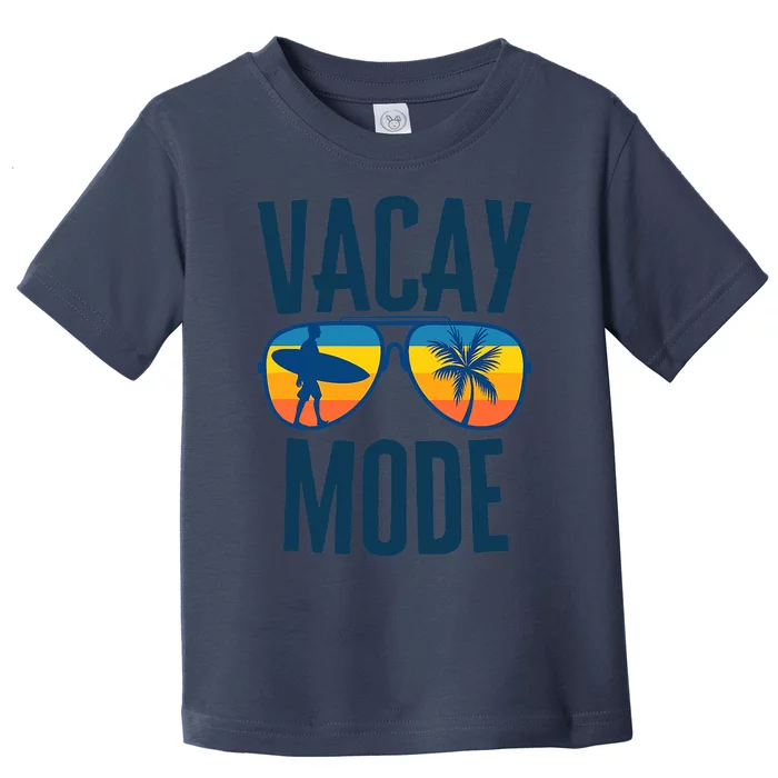 Summer Vacay Mode Matching Family Vacation Beach Trip Toddler T-Shirt