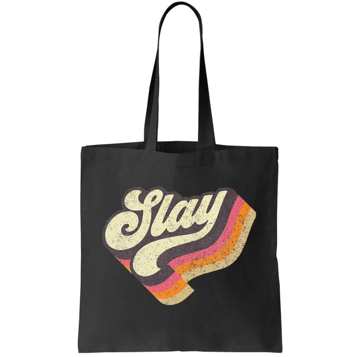 Slayinternet Viral Meme Dank Slang Vintage Style Retro Tote Bag