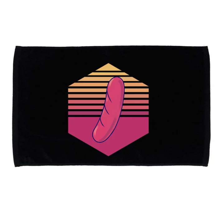 Sausage Vintage Meaningful Gift Microfiber Hand Towel