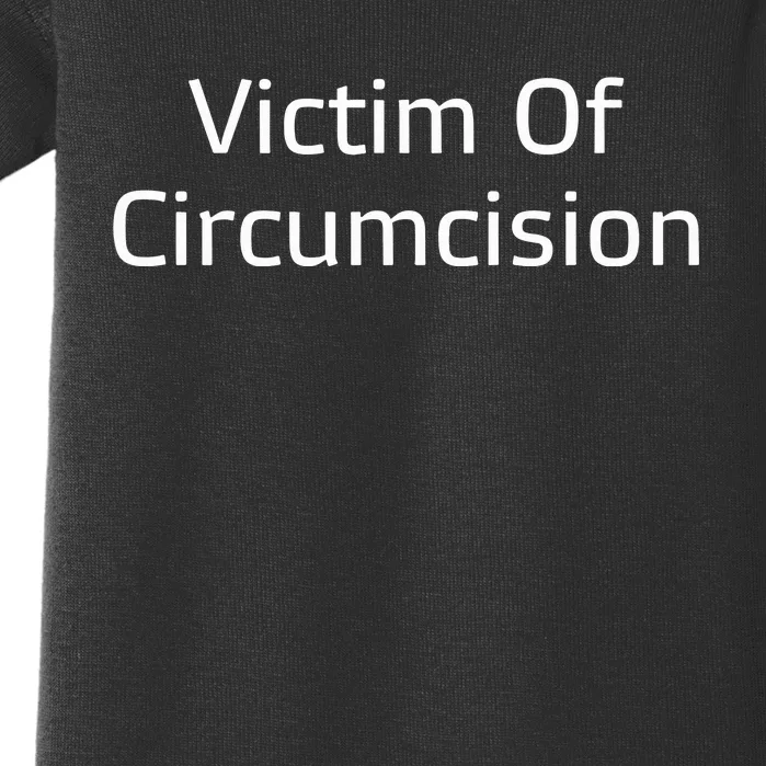 Sinistershirts Victim Of Circumstance Baby Bodysuit