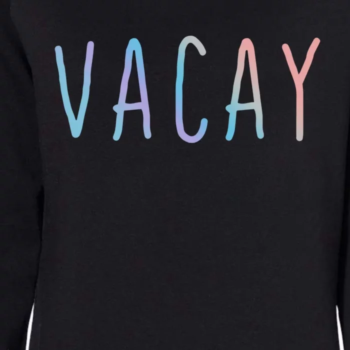 Summer Vacation Palm Retro Vintage Oh Hey Vacay Great Gift Womens California Wash Sweatshirt