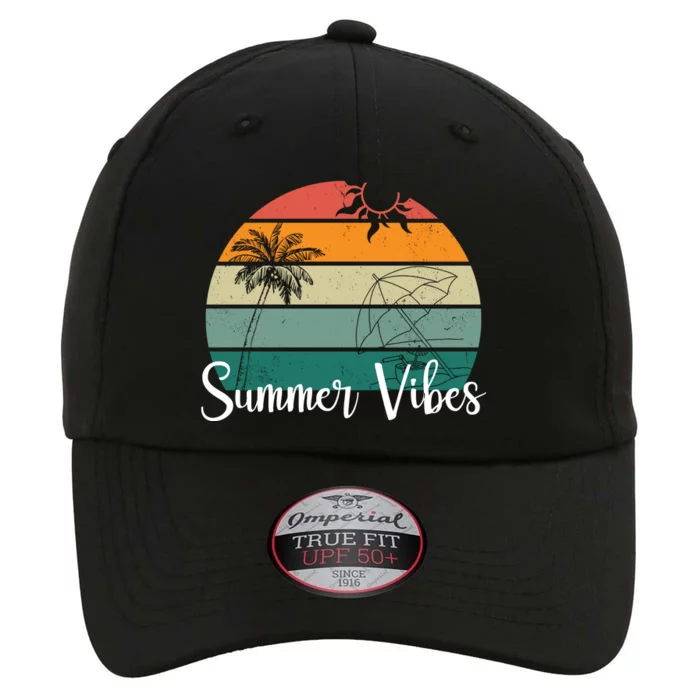 Summer Vibes Palm Trees Retro Sunset The Original Performance Cap