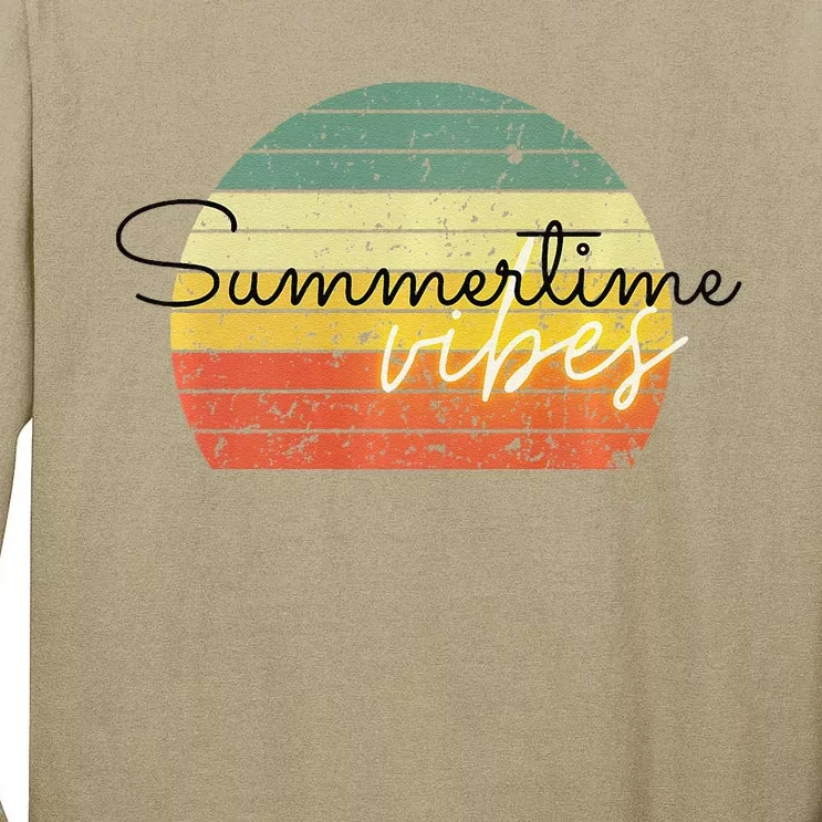 Summertime Vibes Premium Tall Long Sleeve T-Shirt