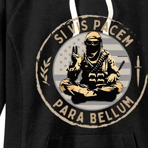 Si Vis Pacem Para Bellum Women's Fleece Hoodie