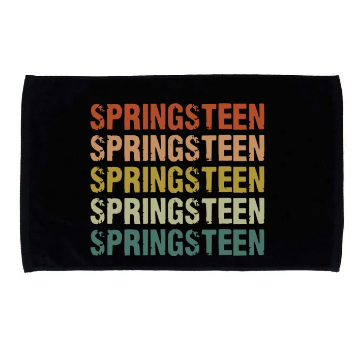 Springsteen Vintage Retro Rock Concert Microfiber Hand Towel