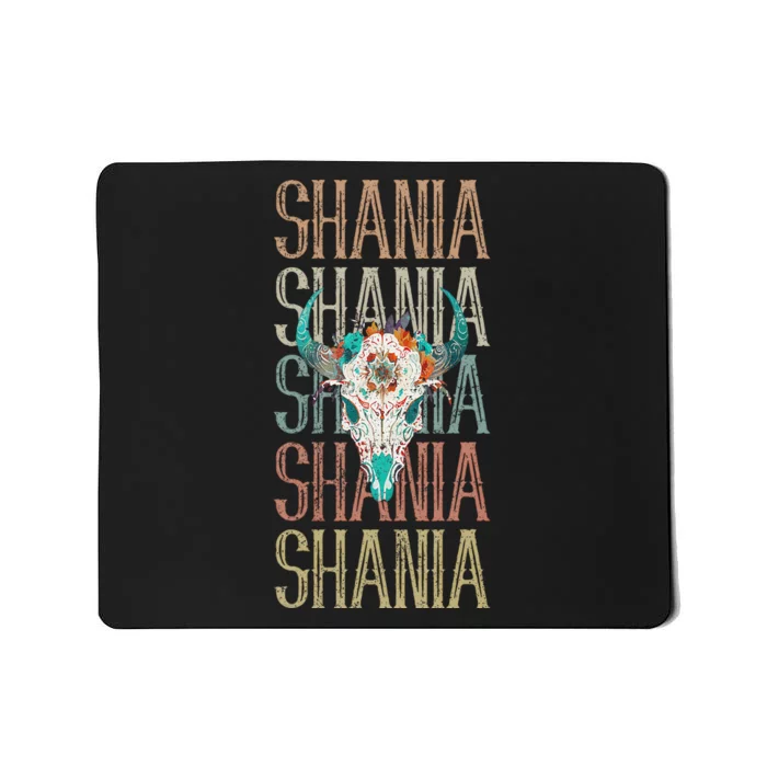 Shania Vintage Retro Mousepad