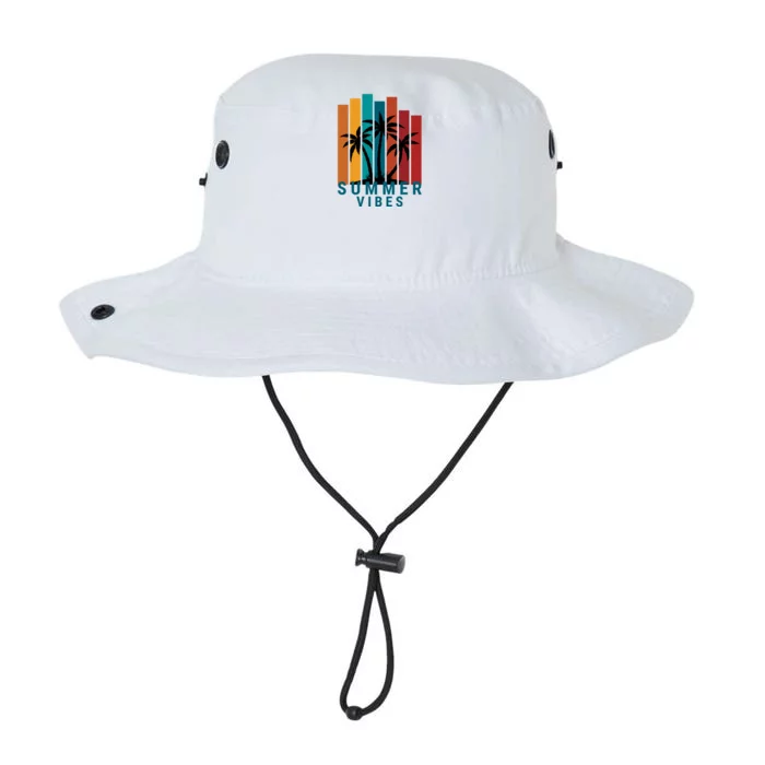 Summer Vibes Retro Palm Tree Legacy Cool Fit Booney Bucket Hat