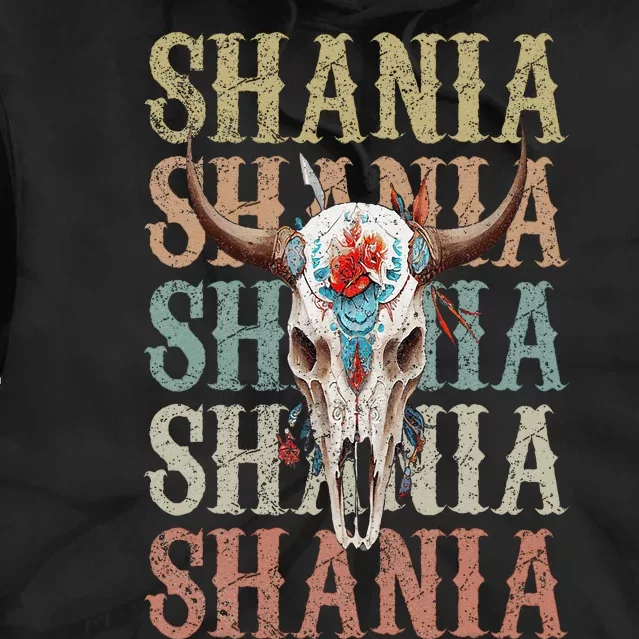 Shania Vintage Retro Tie Dye Hoodie