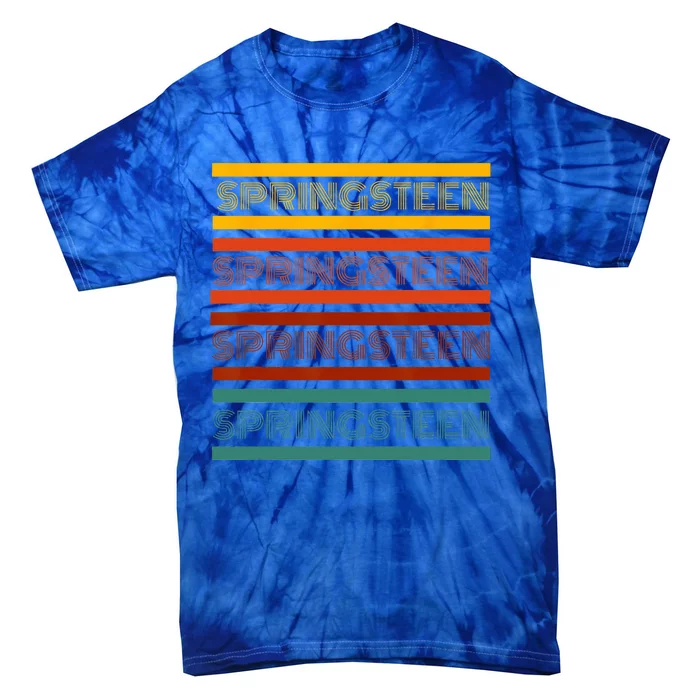 Springsteen Vintage Retro Tie-Dye T-Shirt