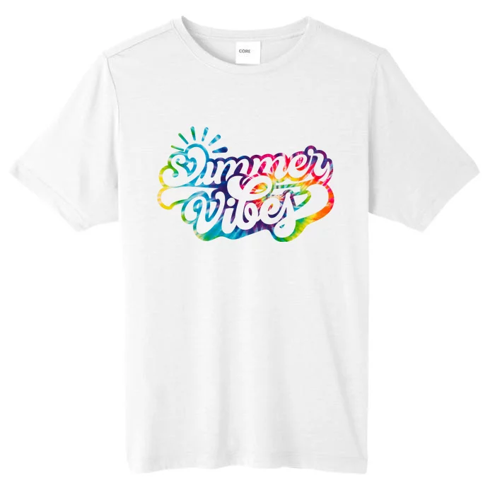 Summer Vibes Retro Colorful Trippy Style ChromaSoft Performance T-Shirt