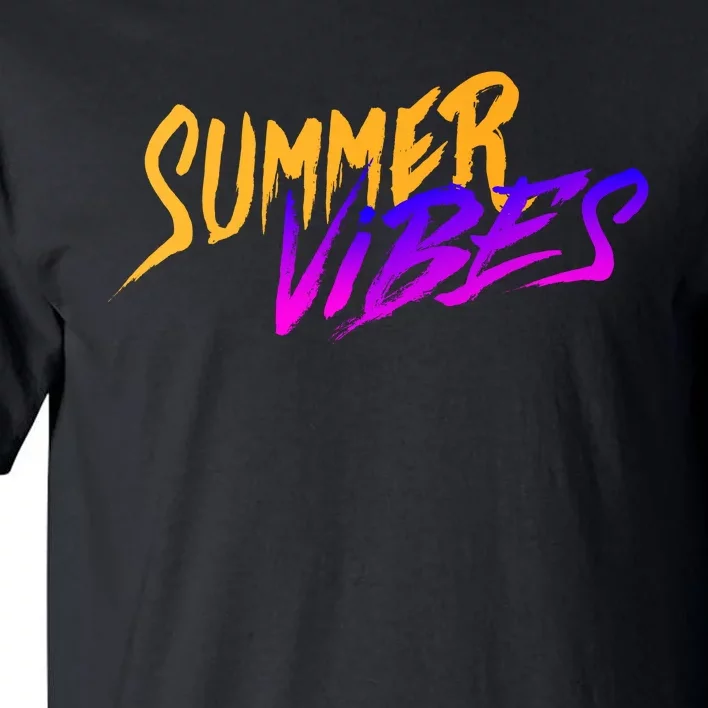 Summer Vibes Retro Tall T-Shirt