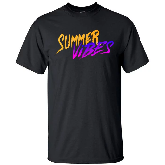 Summer Vibes Retro Tall T-Shirt