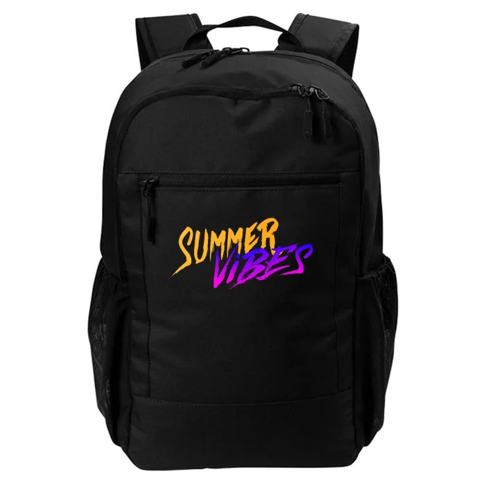 Summer Vibes Retro Daily Commute Backpack