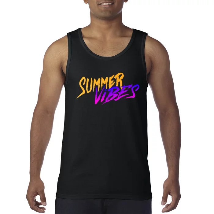 Summer Vibes Retro Tank Top