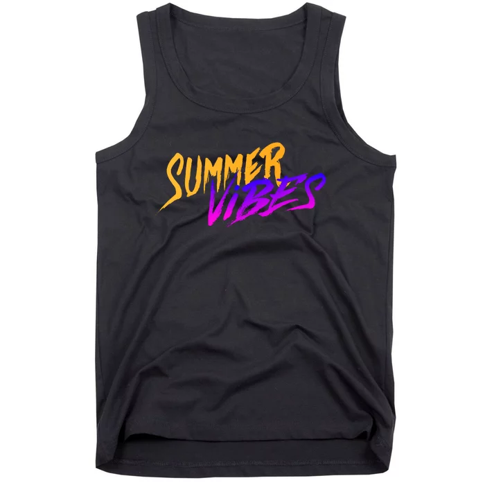 Summer Vibes Retro Tank Top