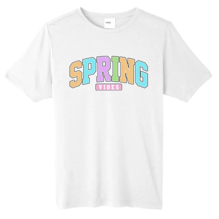 Spring Vibes Retro Varsity ChromaSoft Performance T-Shirt