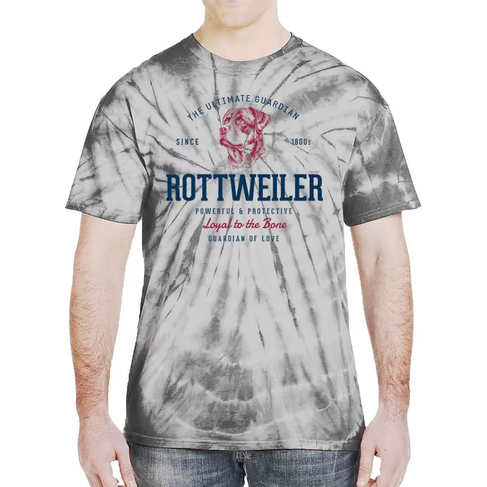 Styled Vintage Rottweiler Tie-Dye T-Shirt