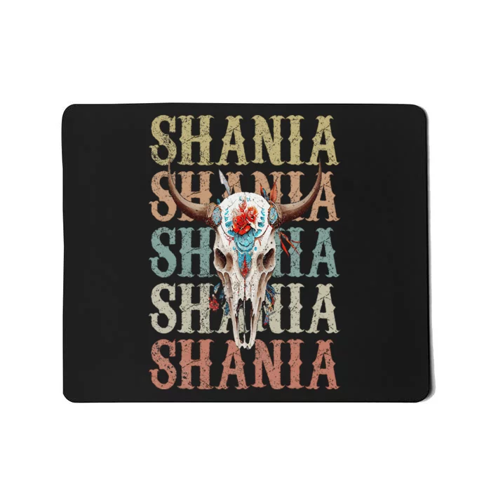 Shania Vintage Retro Mousepad