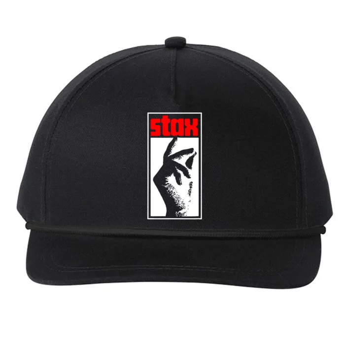 Stax Volt Records Snapback Five-Panel Rope Hat