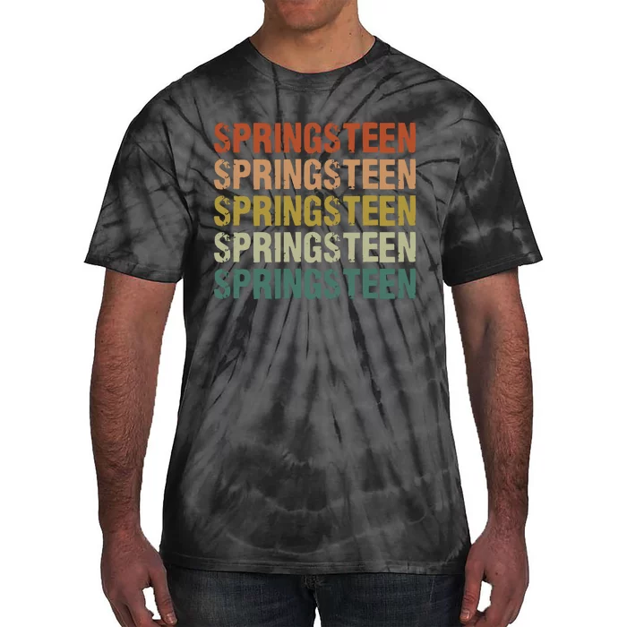 Springsteen Vintage Retro Tie-Dye T-Shirt