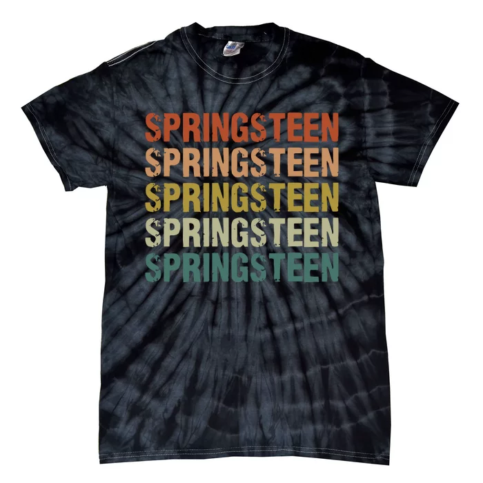 Springsteen Vintage Retro Tie-Dye T-Shirt