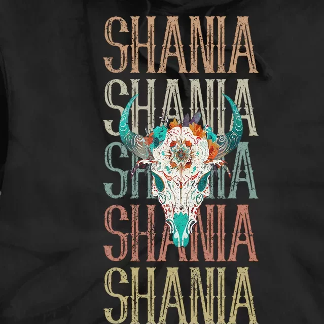 Shania Vintage Retro Tie Dye Hoodie