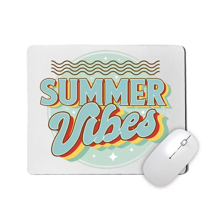 Summer Vibes Retro Cool Mousepad