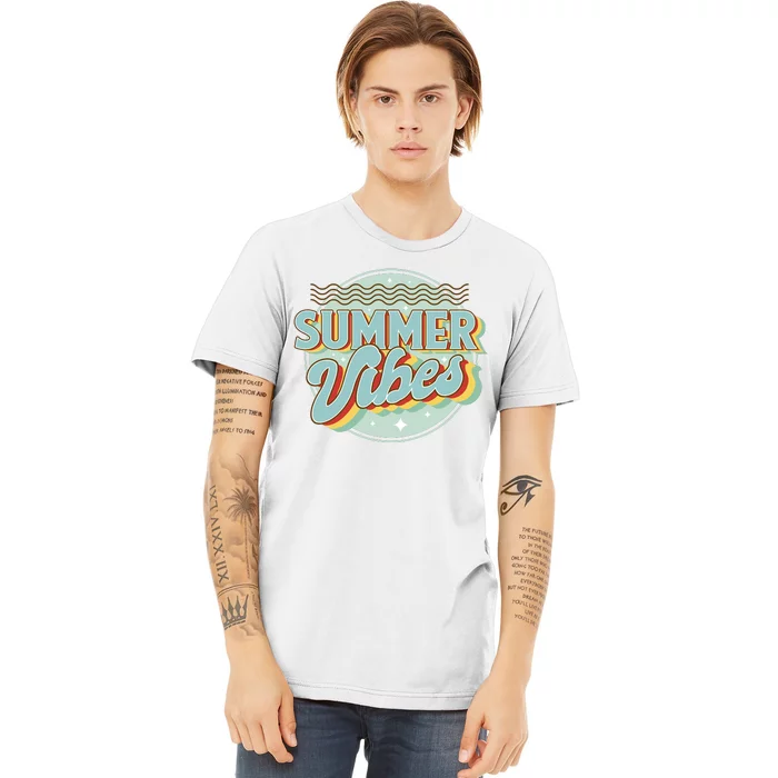 Summer Vibes Retro Cool Premium T-Shirt