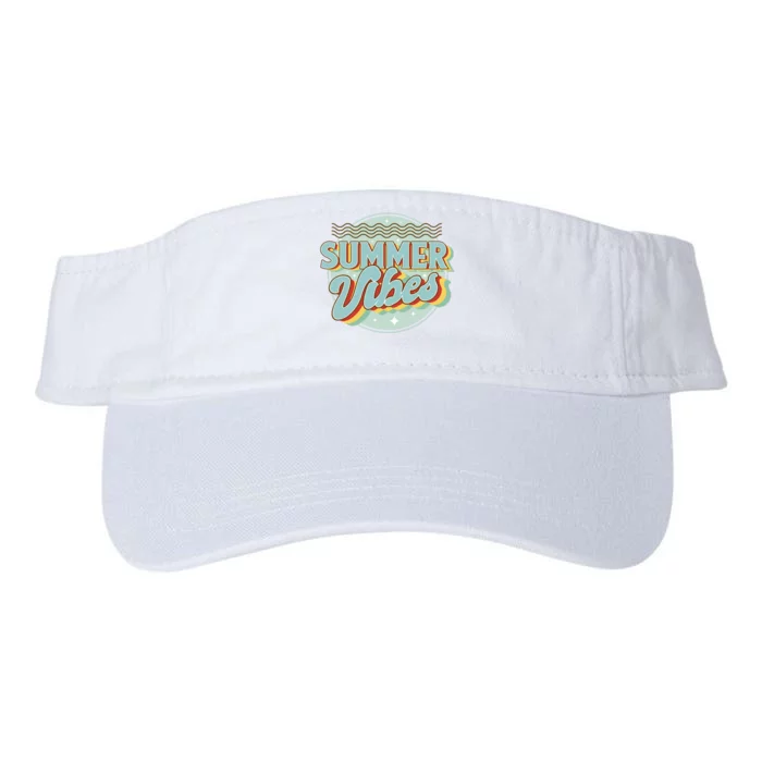 Summer Vibes Retro Cool Valucap Bio-Washed Visor