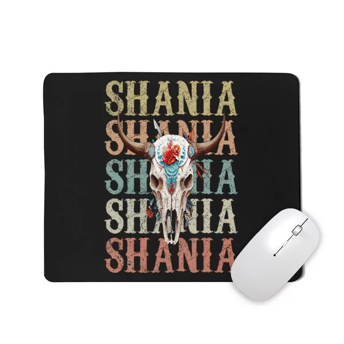 Shania Vintage Retro Mousepad