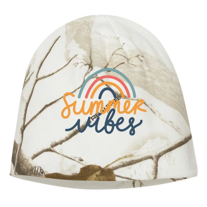 Summer Vibes Rainbow Cute Kati - Camo Knit Beanie