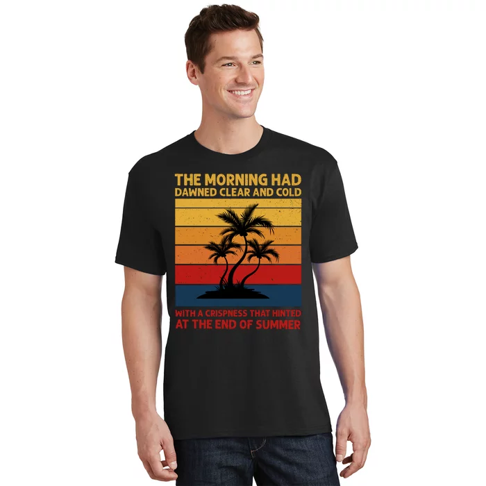 Summer Vacation Sunset Graphic T-Shirt