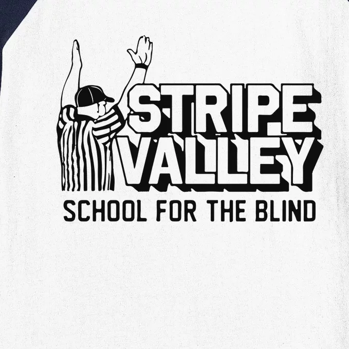 Stripe Valley School For The Blind Baseball Sleeve Shirt