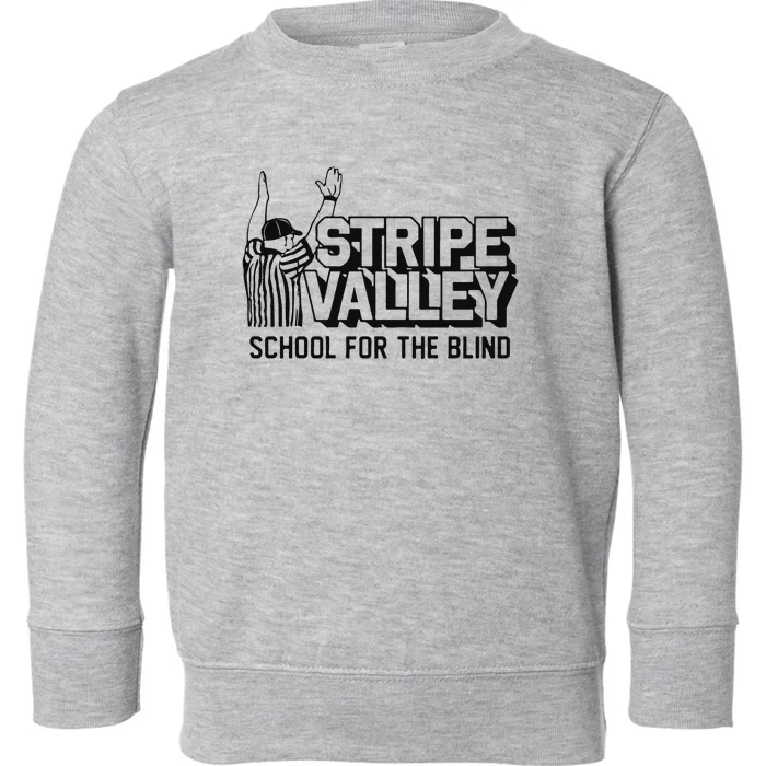 Stripe Valley School For The Blind Toddler Sweatshirt